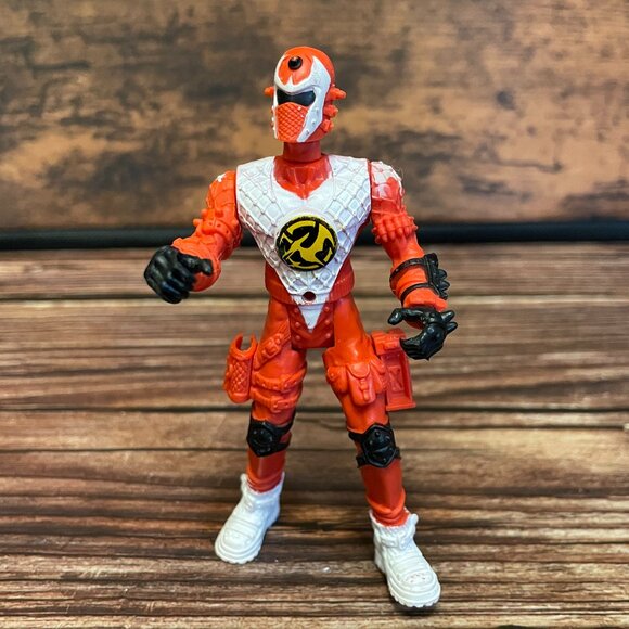 Dino Power Ninjatron Chap Mei Red Ninja Action Figure (SKU: 10TO) - Picture 1 of 3